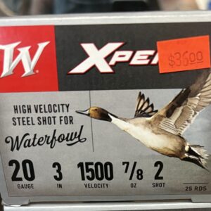 WINCHESTER EXPERT 20 GAUGE 3 inch number 2 Steel