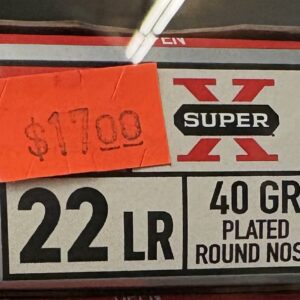 22lr super x ammunition