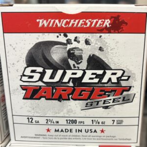 Winchester super target 12 gauge 2 ¾ number 7